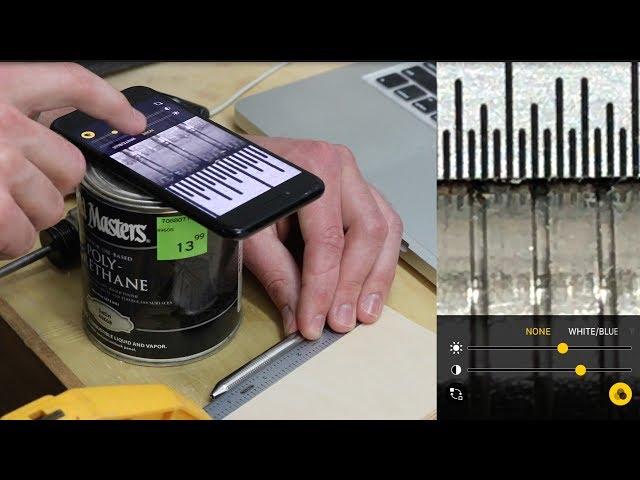 Super precise measurements with your phone!