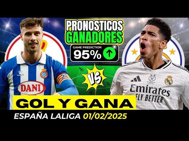 PRONÓSTICOS FÚTBOL DE EUROPA (01/02/2025) ​MÉTODO GOL Y GANA GRATIS