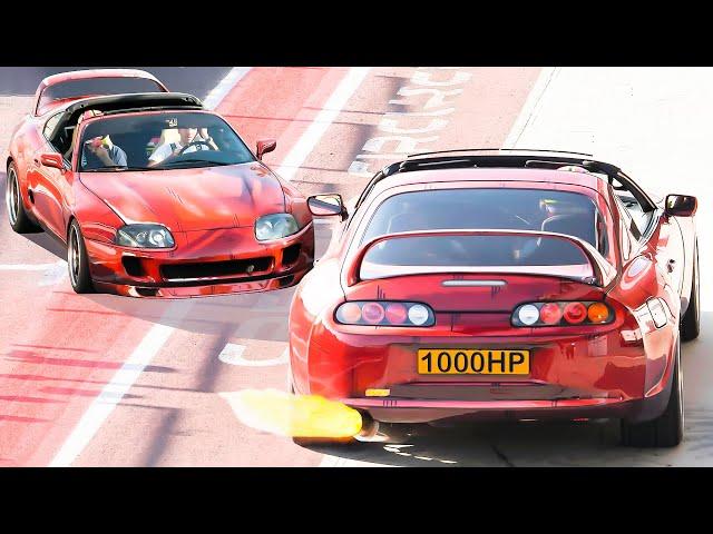 Toyota Supra MK4 1000 PS – Wahnsinniges Anti-Lag, SOUNDS und Beschleunigungen