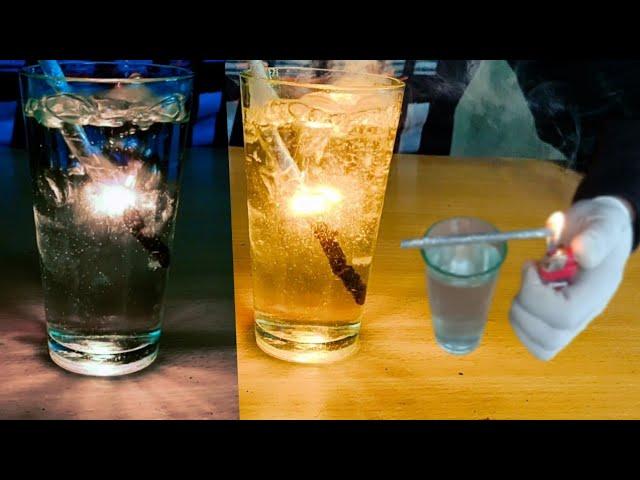 Sparkler vs Water Experiment // फुलझड़ी vs पाणी  #Mrdastan003 #ScinceExperiment