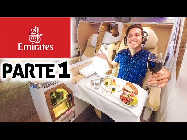 ️Vuelo de Lujo! 1st Flight EMIRATES, México a Dubai | Experiencia BUSINESS CLASS ️