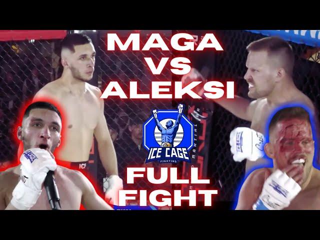 Maga vs Aleksi Nurminen | FULL FIGHT | ICE CAGE 2