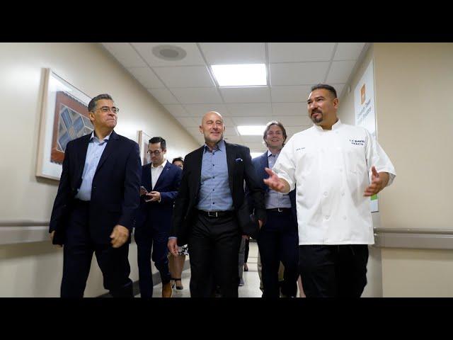 Secretary Xavier Becerra Discusses "Food as Medicine" During Visit to UC Davis Medical Center