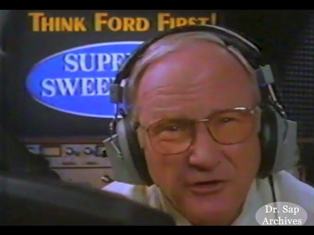 1996 Bo Schembechler Ford Dealership Commercial