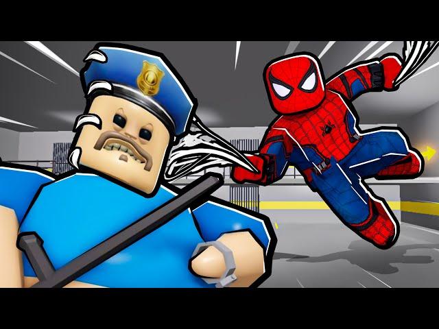 SPIDERMAN vs. BARRY... (Roblox)