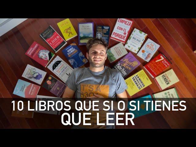 10 Libros que te CAMBIAN la VIDA [Y en que ORDEN Leerlos ]