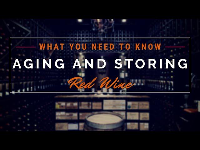 HOW TO STORE AND AGE WINE [Part 2] - Best Red Wines To Age and Store Long Term