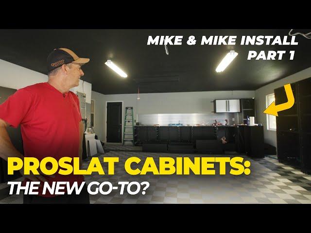 Mike & Mike's ProSlat Cabinet Installation! |  Are These The New Go-To Garage Cabinets?