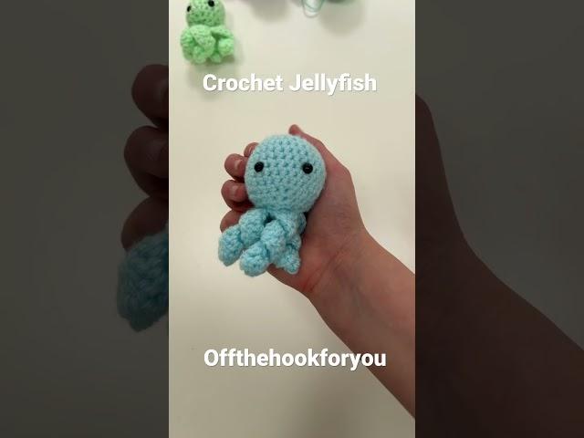 Easy crochet jellyfish