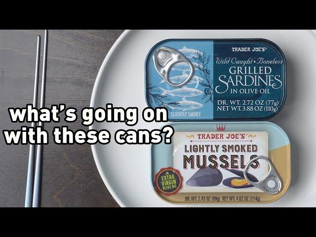 Review:  Trader Joe's New Tinned Fish | Canned Fish Files Ep. 133