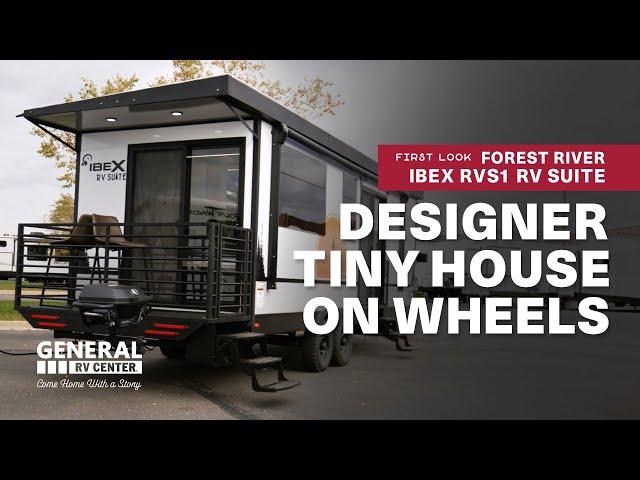 2024 Forest River Ibex RV Suite RSV1 | First look at this designer tiny house