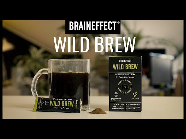 WILD BREW - Mushroom Coffee mit Mineralien