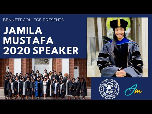 Jamila Mustafa | Delivers Inspiring Commencement Speech 2020