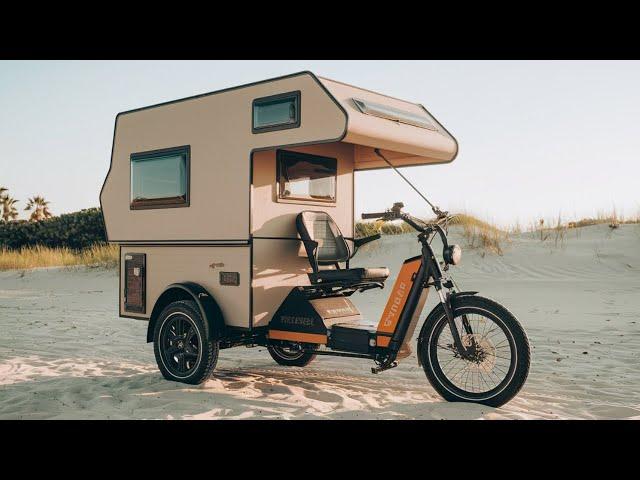 You Won’t Believe What’s Inside the Black Series HQ19 Camper Tricycle!  Ultimate Adventure Setup?