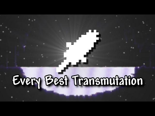 Every Best Transmutation in the Shimmer | Terraria 1.4.4