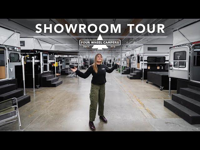 SHOWROOM TOUR | Visit the Showroom at Four Wheel Campers HQ