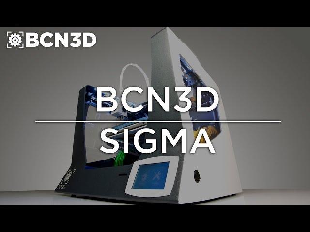 BCN3D Sigma - Independent Dual Extruder 3D Printer