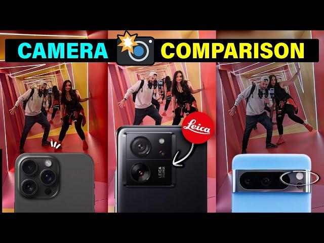 Xiaomi 13T Pro VS iPhone 15 Pro Max VS Pixel 8 Pro - Camera Comparison!