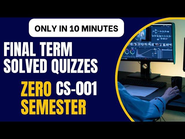 CS 001 Final Term Solved Quizzes Zero Semester |CS 001 Module 4|        Excel Sorting Data