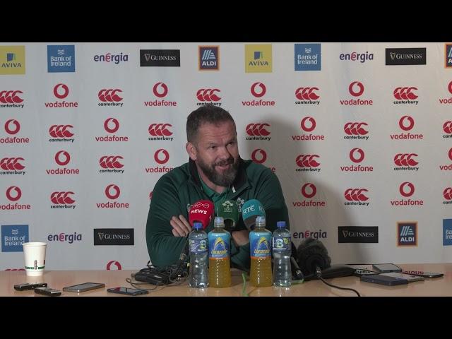 Inside Ireland: Andy Farrell On Ireland v Argentina