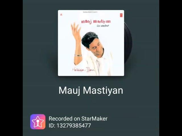 cover by me "Mauj Mastiyan"