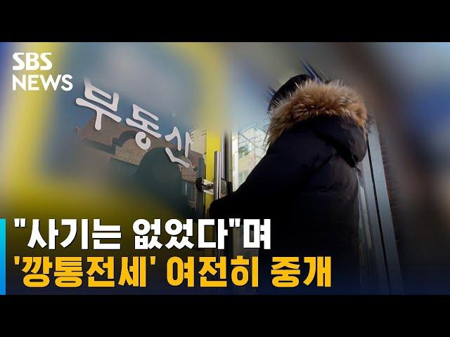 "사기는 없었다"며…'깡통전세' 여전히 중개 / SBS