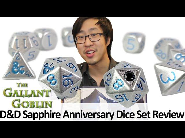D&D Sapphire Anniversary Dice Set - Wizards of the Coast / Level Up Dice