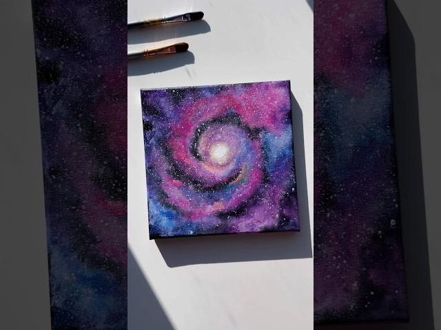 Galaxy Painting  #art #galaxypainting #acrylic