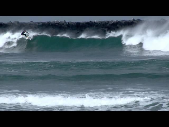 South Mission Jetty Surf Video, March 2012 Big Waves for Mission Beach San Diego