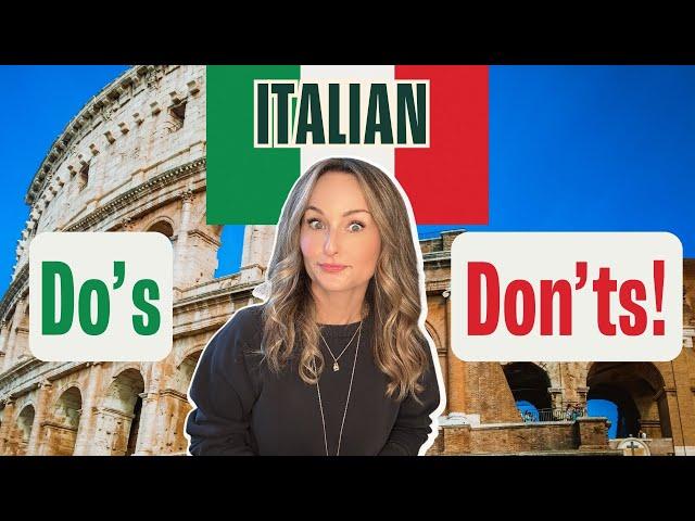 Italian Etiquette: Do's and Don'ts  | Giada De Laurentiis