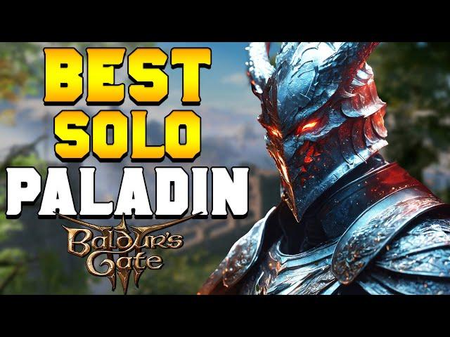 THE BEST Oathbreaker Paladin SOLO Honor Mode Build for Baldur's Gate 3