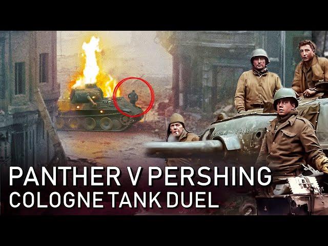 The WW2 Tank Battle Caught On Film! (WW2 Documentary)