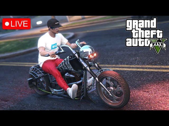 KAOS på motorcykel!  GTA Online [LIVESTREAM]