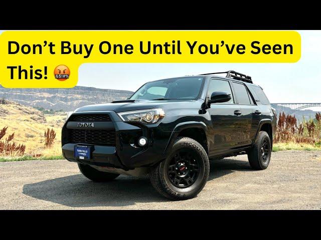 7 MAJOR Flaws that RUIN the 2024 Toyota 4Runner.