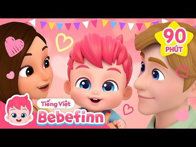 Ngày Lễ Tình Nhân Vui Vẻ Cùng Bebefinn! | +Tuyển tập | Bebefinn Tiếng Việt - Nhạc thiếu nhi