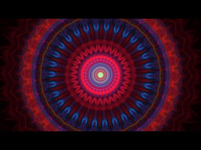 4K Kaleidoscope of Fractal Flames with Relaxing Ambient Meditation Music for Stoners and Trippers