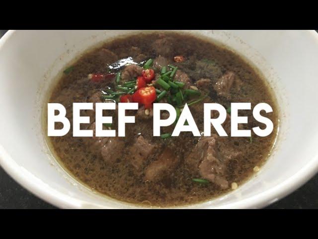 How to make Beef Pares easily