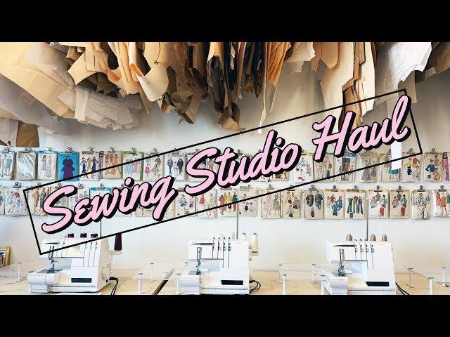 Sewing Studio Haul | Sew Anastasia