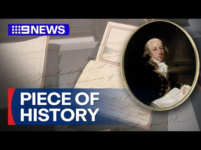 Arthur Phillip's journal details Australia's earliest colonial history | 9 News Australia