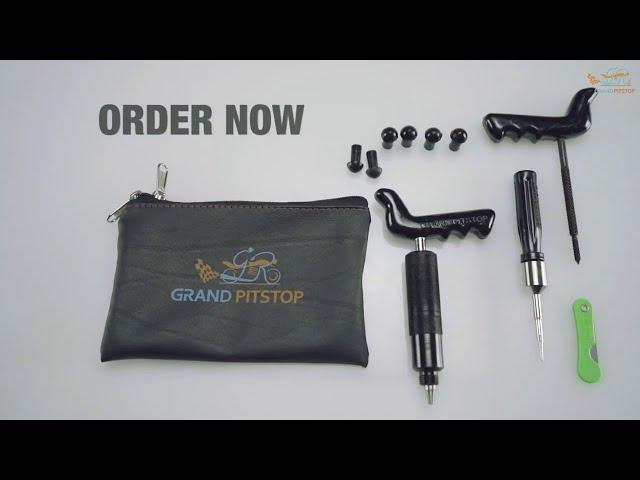 Mini Plug Puncture Repair Kit | GrandPitstop | How to repair puncture in less than a minute