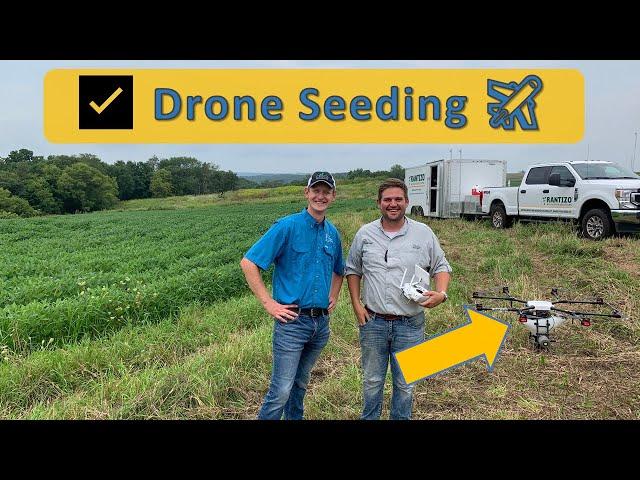 Drone Cover Crop Seeding with Rantizo