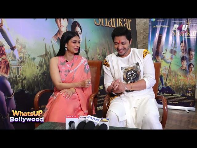 Interview With Luv You Shankar Film Cast Shreyas Talpade And Tanisha Mukerji | #Luvyoushankar