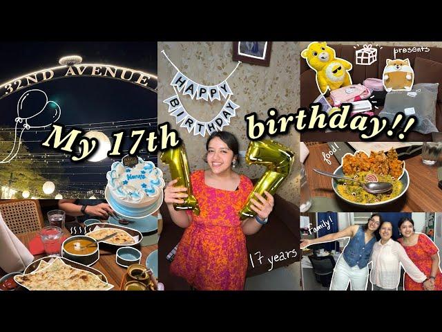 MY 17TH BIRTHDAY VLOG*coaching day* day out with family, unboxing gifts️