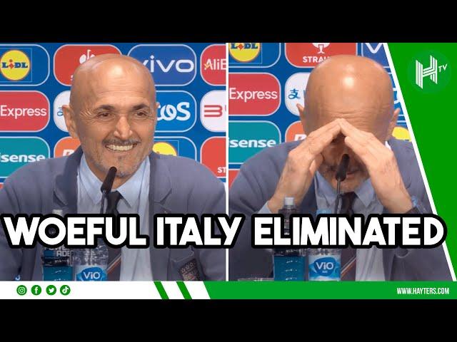 Spalletti lets RIP as WOEFUL Italy eliminated from Euro 2024