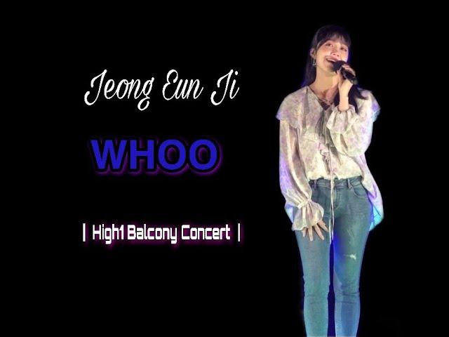 [2020.08.22] Jeong Eunji - Whoo | High1 Balcony Concert |