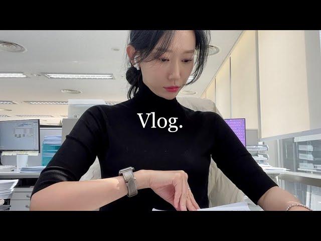 Vlog) 바쁜 12월 시간 쪼개서 보내기⏳ㅣ직장인 브이로그ㅣ일상 브이로그ㅣ겨울 출근룩ㅣ직장인 출근룩ㅣ직장인 데일리룩 ㅣ사무직 브이로그