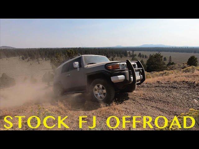 How is a Stock FJ Cruiser Offroad?