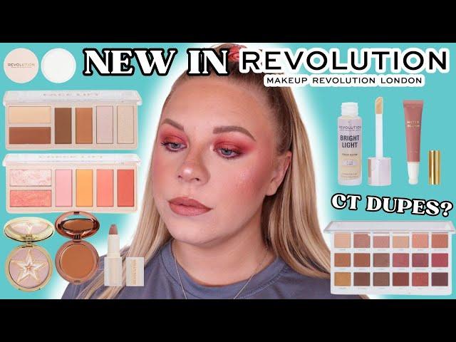 NEW IN REVOLUTION BEAUTY SEPTEMBER 2023 | CT DUPES, LIFT PALETTES, NEW REV PRO | makeupwithalixkate