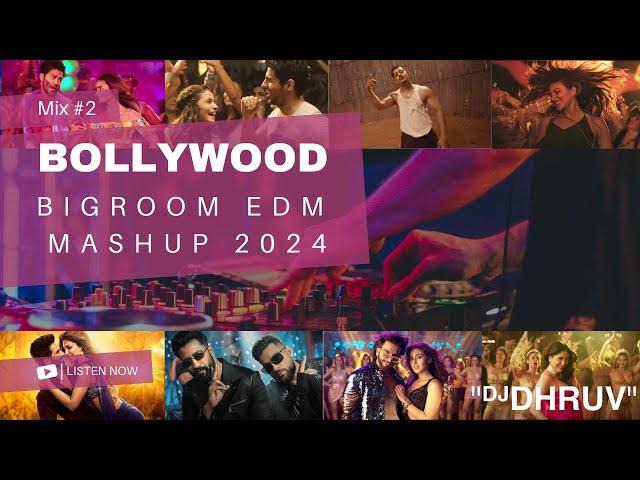 BOLLYWOOD BIGROOM PARTY CLUB MASHUP MIX 2024 / NONSTOP PARTY MIX / PIONEER DDJ FLX 10 | DJ DHRUV