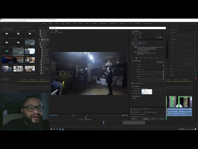Как выводить видео в Adobe Premiere pro